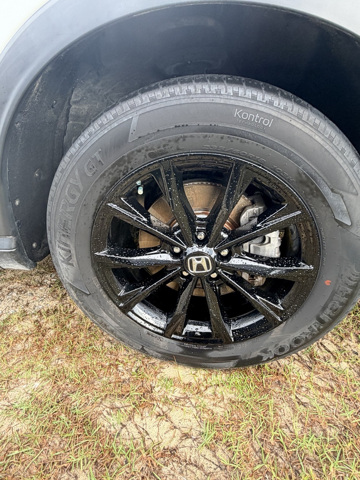 Wheel after cleaning
